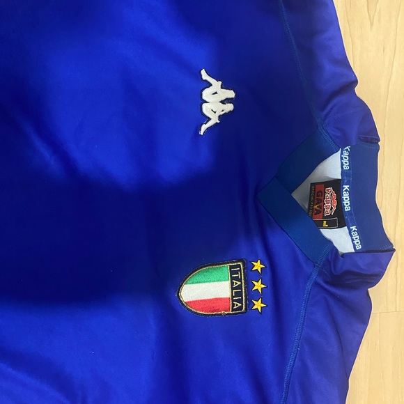 Vintage Kappa Italy 1999 Home Soccer Jersey *Medium* - Picture 4 of 8